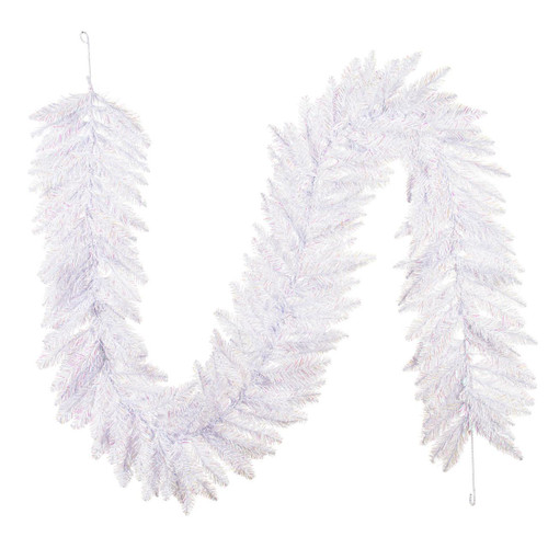  Vickerman Artificial Sparkle White Spruce Garland 