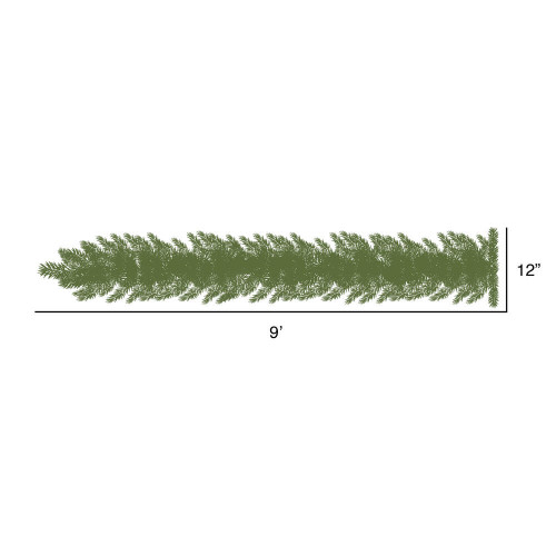 Vickerman Artificial Cheyenne Pine Garland