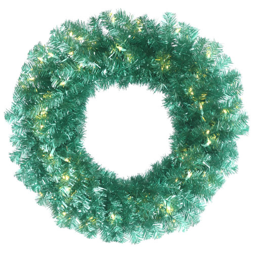 Vickerman Teal Pine Wreath