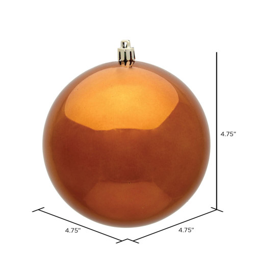  Vickerman Copper Ball Ornament 