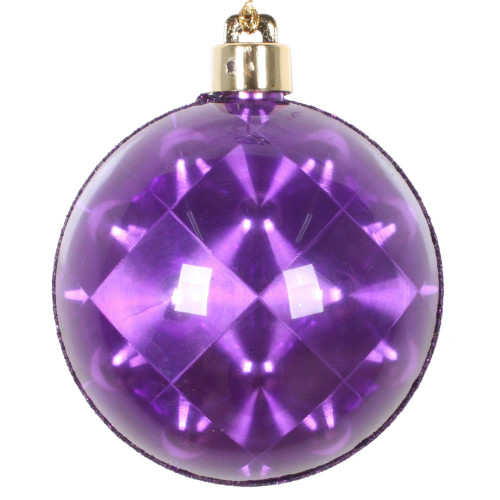 Vickerman Glitter Reflector Ball Ornament