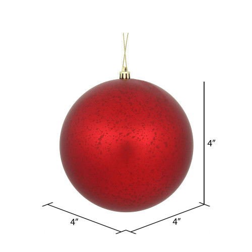 Vickerman Matte Mercury Ball Ornament