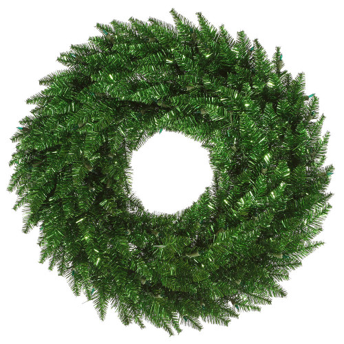  Vickerman Tinsel Green Fir Artificial Christmas Wreath 