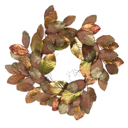  Vickerman 32" Magnolia Leaf Artificial Christmas Wreath 