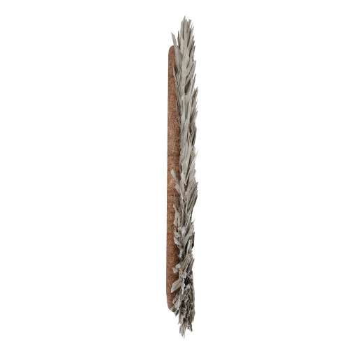  Vickerman 24" Natural Botanicals Canna Leaf Wreath 