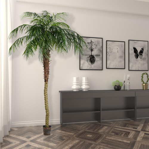  Vickerman Artificial Potted Pheonix Palm Tree 