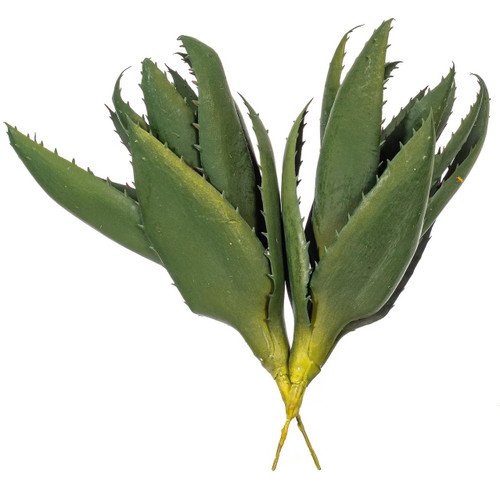  Vickerman 11.5 inch  Long Artificial Green Aloe Vera Pick 2 per Bag. 