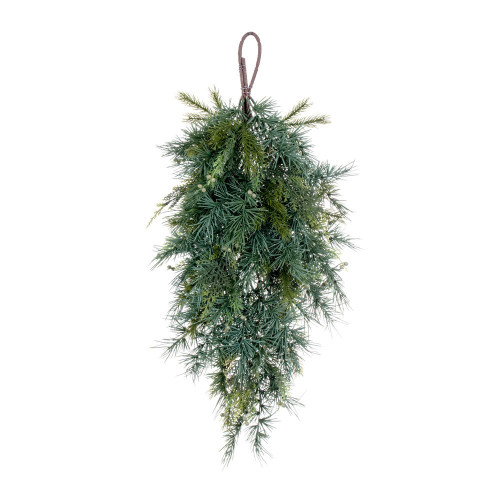  Vickerman Artificial Mixed Fern Cedar Teardrop 
