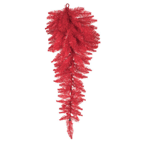  Vickerman Red Fir Artificial Christmas Teardrop 