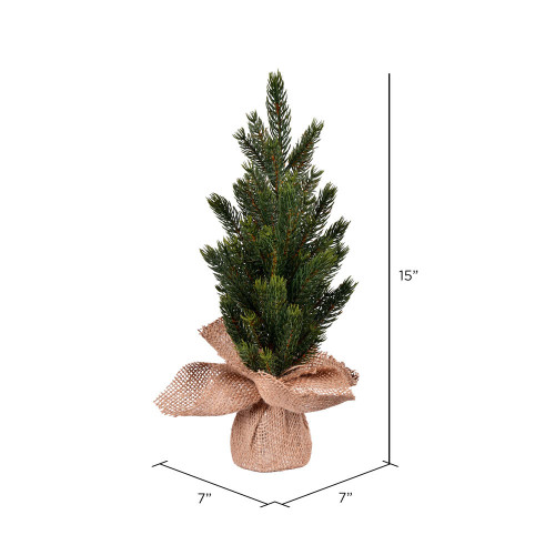  Vickerman Balsam Fir Sapling Artificial Christmas Tree 