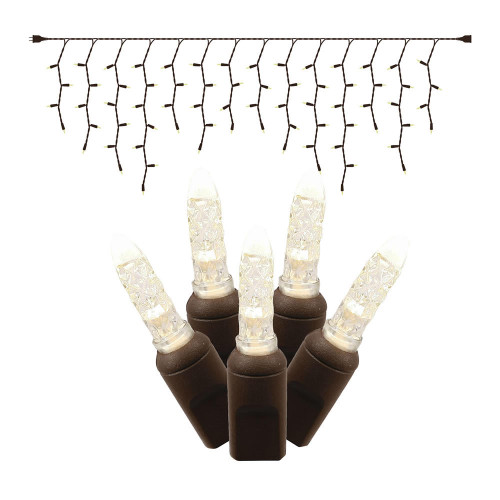 Vickerman 70 M5 LED Single Mold Icicle Light Set 