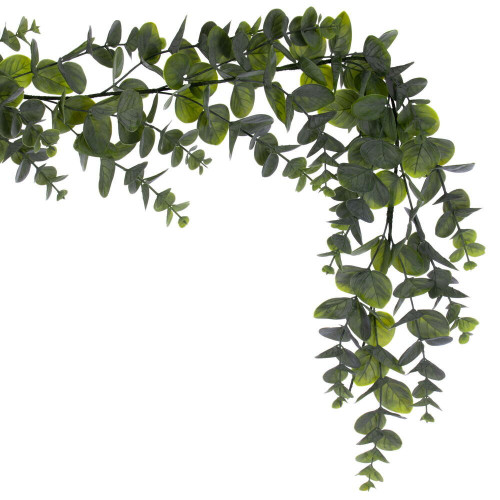  Vickerman 6' Artificial Spiral Eucalyptus Garland 