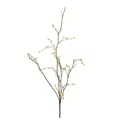  Vickerman Artificial Green Baby Leaf Branch, 2/pack 