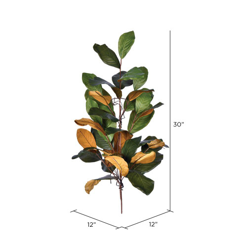  Vickerman Green Magnolia Swag 
