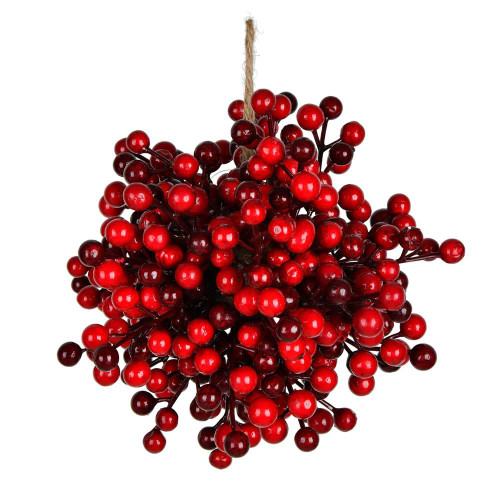  Vickerman Red Artificial Berry Ball 