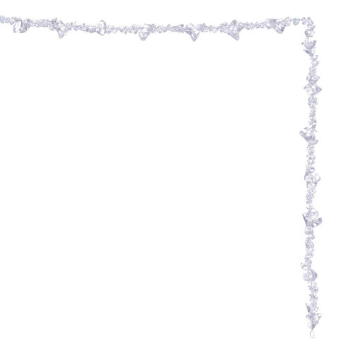 Vickerman 6' Clear Ice Cube Garland 