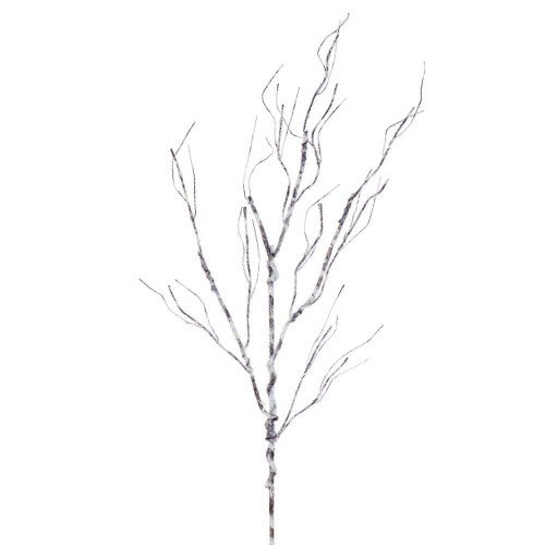 Vickerman 32" Snowy Brown Branch Spray 