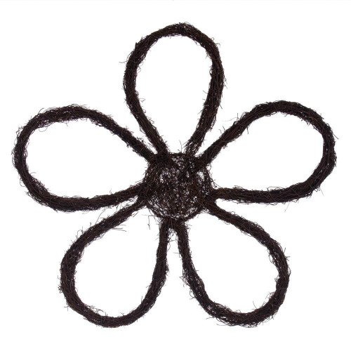  Vickerman 24"H x 24"W Flower Outline Wreath 