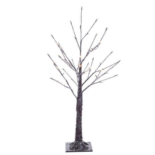 Vickerman Brown Icy Twig Tree LED Outdoor WW 