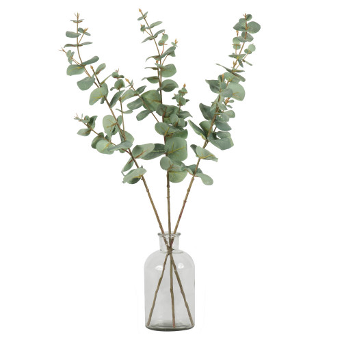 Vickerman 27 inch Artificial Green Eucalyptus Spray Includes 3 sprays per pack