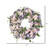 Vickerman 18 inch Artificial Blue and Pink Hydrangea Wreath