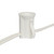 Vickerman Vickerman 100 foot C9 Socket String with 100 C9 Sockets on SPT1 18 Gauge White Wire