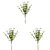 Vickerman 40 inch Artificial Green Baby foot s Breath Spray Includes 3 sprays per pack