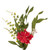 Vickerman 22 inch Artificial Light Pink and Coral Mixed Floral Wreath