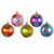 Vickerman Vickerman 2.4 inch Multi-Colored Candy Finish Polka Dot Ball Ornament Set, 15 per Box