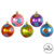 Vickerman Vickerman 2.4 inch Multi-Colored Candy Finish Polka Dot Ball Ornament Set, 15 per Box