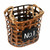 Vickerman 10 inch Wire Chalkboard Oval Basket Set/3 These baskets feature a square chalkboard panel on the front for continuous customization Chalk is not included Includes 3 baskets which measure S 8 inch L X 5.75 inch W X 7 inch H, M 9.5
