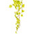  Vickerman Artificial Light Green Ivy Hanging Bush 