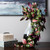 Vickerman Artificial Green and Red Wandering Jew Hanging Bush