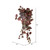 Vickerman Artificial Burgundy Grape Leaf Ivy Hanging Bush