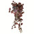 Vickerman Artificial Burgundy Grape Leaf Ivy Hanging Bush