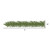 Vickerman Artificial 9 Flocked Snow Ridge Garland