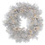 Vickerman Artificial Flocked Alberta Wreath