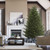 Vickerman Eagle Frasier Fir Artificial Christmas Tree with Wooden Cross Stand