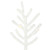Vickerman Flocked Kuna Pine Artificial Christmas Tree