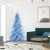  Vickerman Sky Blue Fir Artificial Christmas Tree 