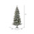  Vickerman Slim Flocked Kiana Pine Artificial Christmas Tree 