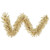Vickerman Artificial White/Gold Tinsel Garland