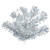 Vickerman Artificial Silver Series Garland