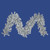 Vickerman Artificial Silver Series Garland