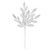  Vickerman 22" Glitter BayLeaf Artificial Christmas Spray 