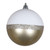 Vickerman Candy White Glitter Ball Ball Ornament