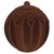 Vickerman Flocked Embossed Ball Ornament