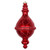 Vickerman 10 Candy Glitter Net Drop Finial Christmas Ornament