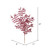 Vickerman 22 Bipinnate Glitter Leaf Aritificial Christmas Spray