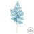 Vickerman 22 Glitter Lace Holly Leaf Aritificial Christmas Spray